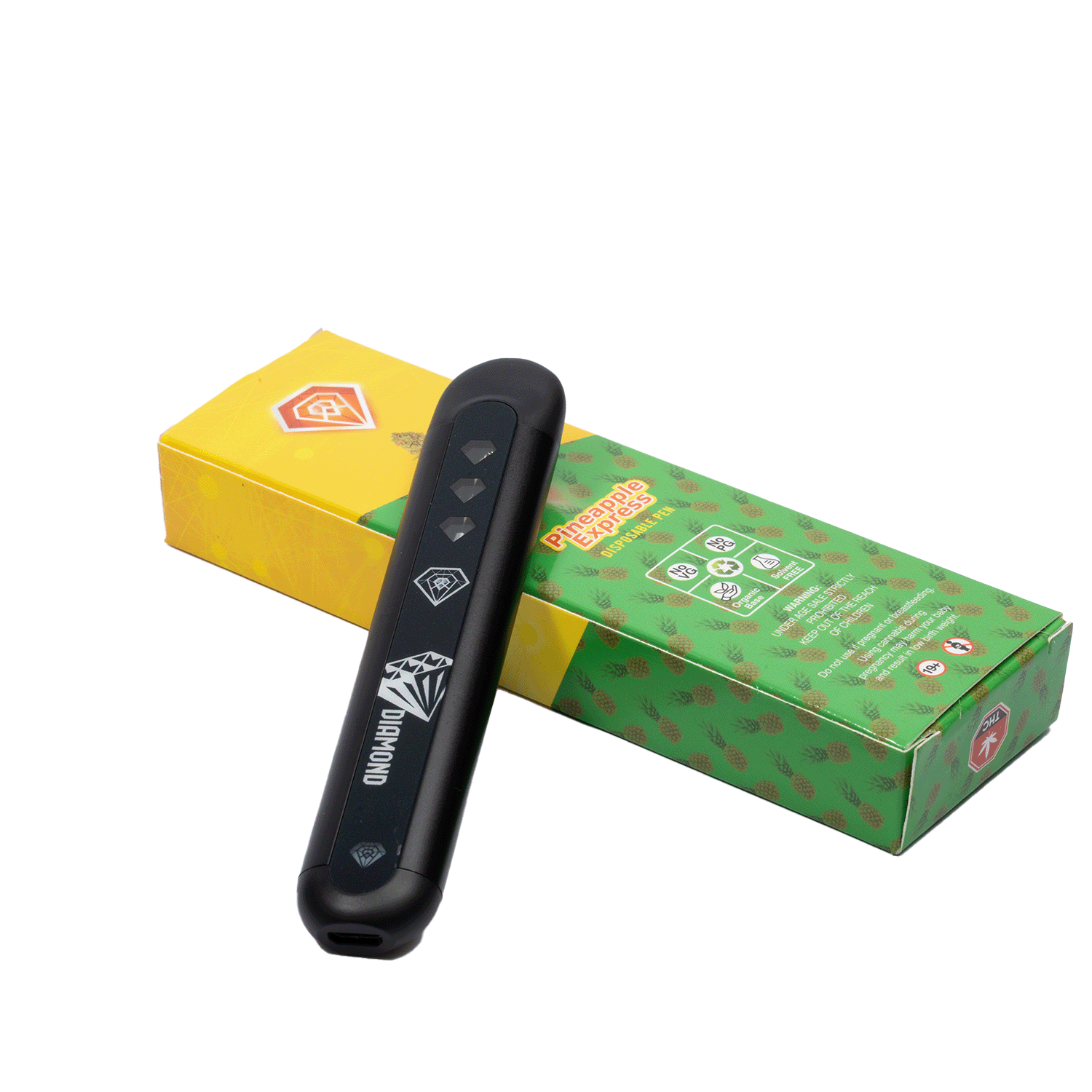 Diamond Disposable Vapes 2g - Pineapple Express (Sativa)