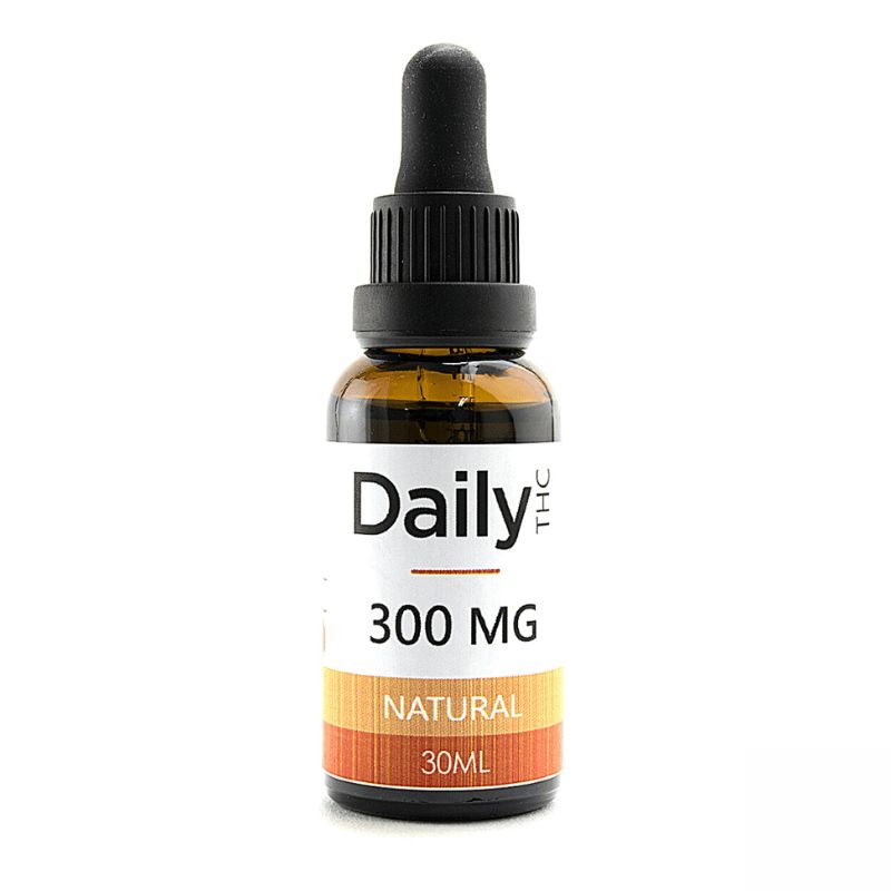 Daily Tincture - Full Spectrum THC (Natural 300mg)