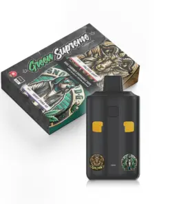 Green Supreme 6g Dual Chamber Vape Pen - Golden Goat x Snoop Dogg OG