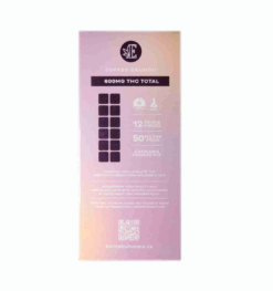 Alternative view of Euphoria Cannabis THC Chocolate 600mg - Coffee Crunch