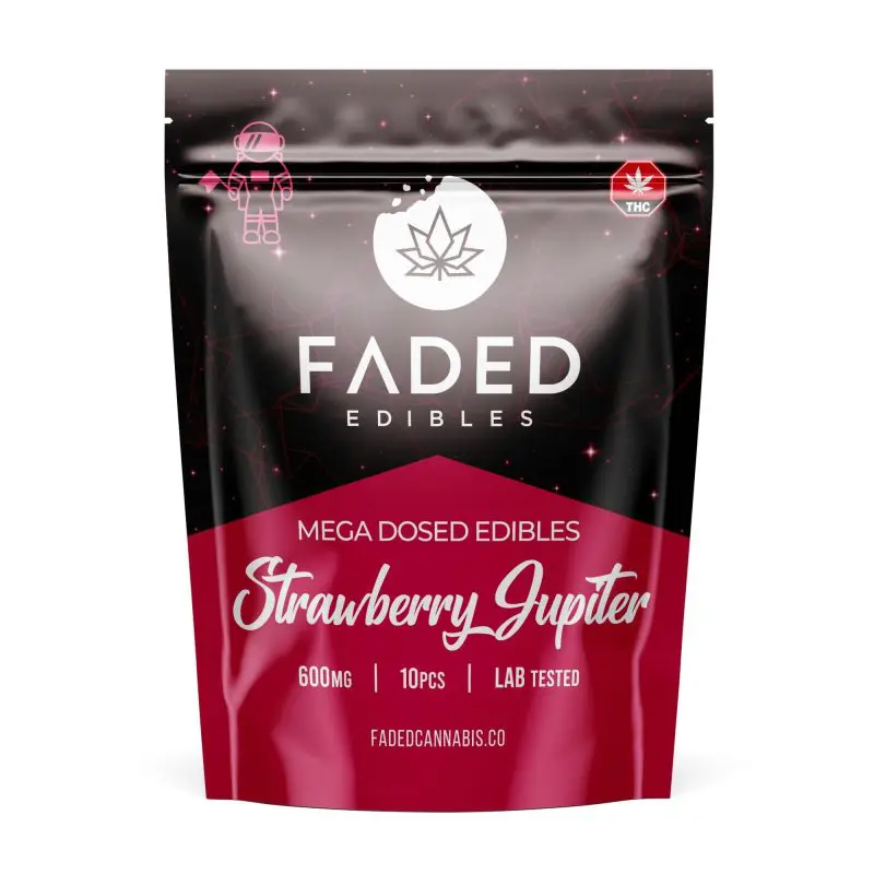 Faded Mega Dosed Astros - Strawberry Jupiter (600mg)
