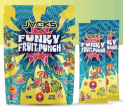 JACKS THC Powder Drink Mix - Funky Fruit Punch 500mg