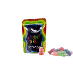 Alternative view of Ganja Bears (150mg THC) - Sour Assorted