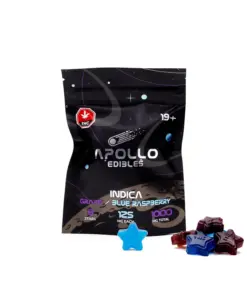 Apollo - Shooting Star Gummies (1000mg) - Grape / Blue Raspberry (Indica)