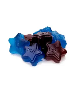 Alternative view of Apollo - Shooting Star Gummies (1000mg) - Grape / Blue Raspberry (Indica)