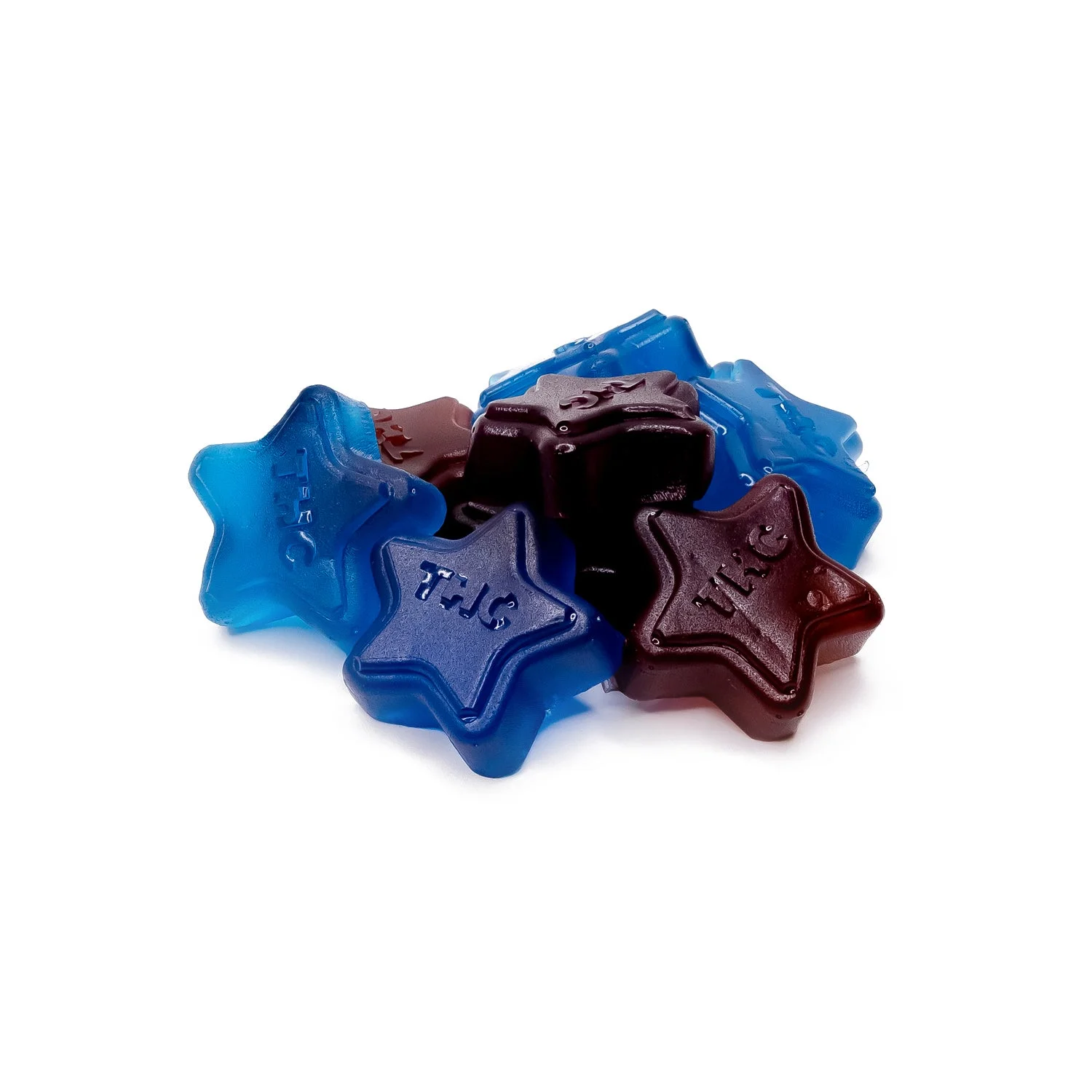 Apollo - Shooting Star Gummies (1000mg) - Grape / Blue Raspberry (Indica) - Image 2