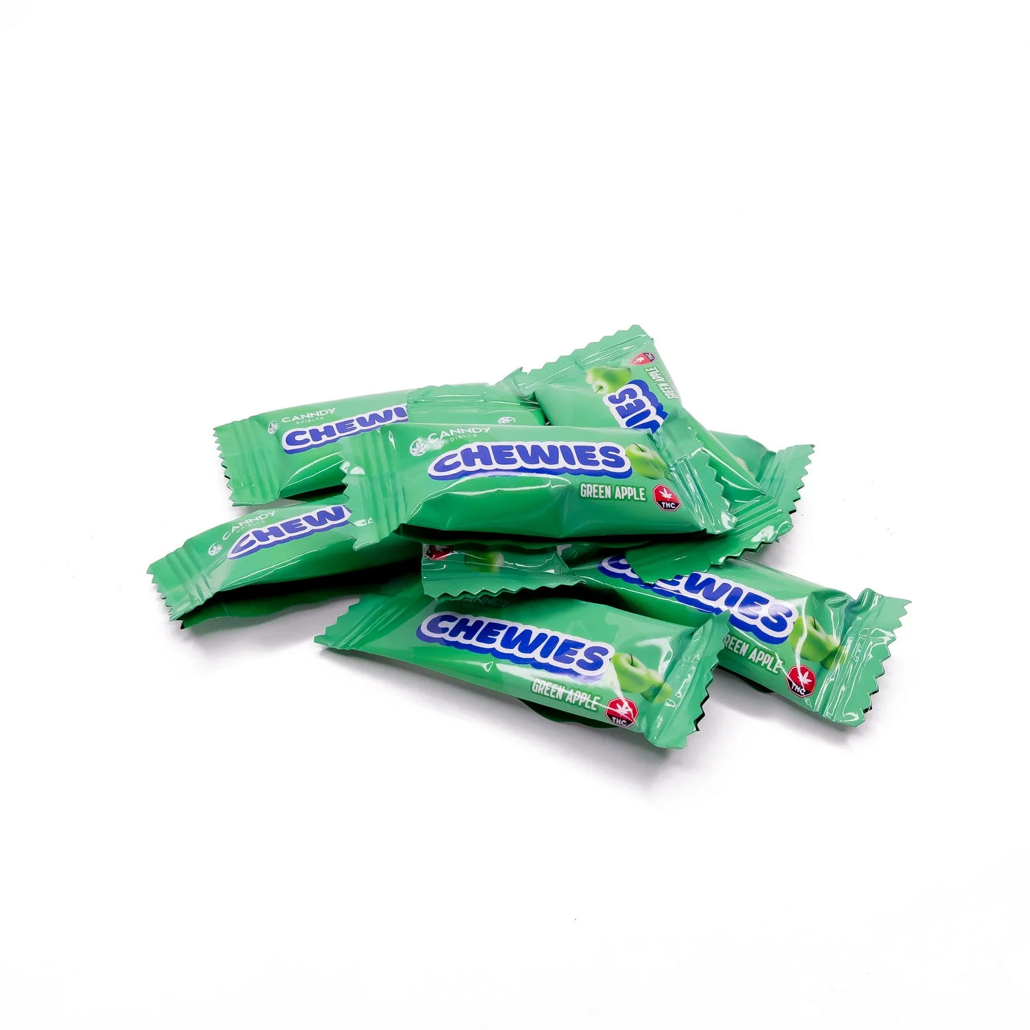 Canndy Edibles - Chewies (Green Apple 480mg THC) - Image 2