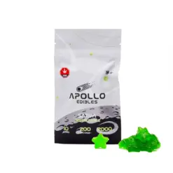 Apollo - Shooting Star Gummies (2000mg) - Green Apple (Sativa)