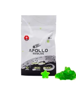 Apollo - Shooting Star Gummies (2000mg) - Green Apple (Sativa)
