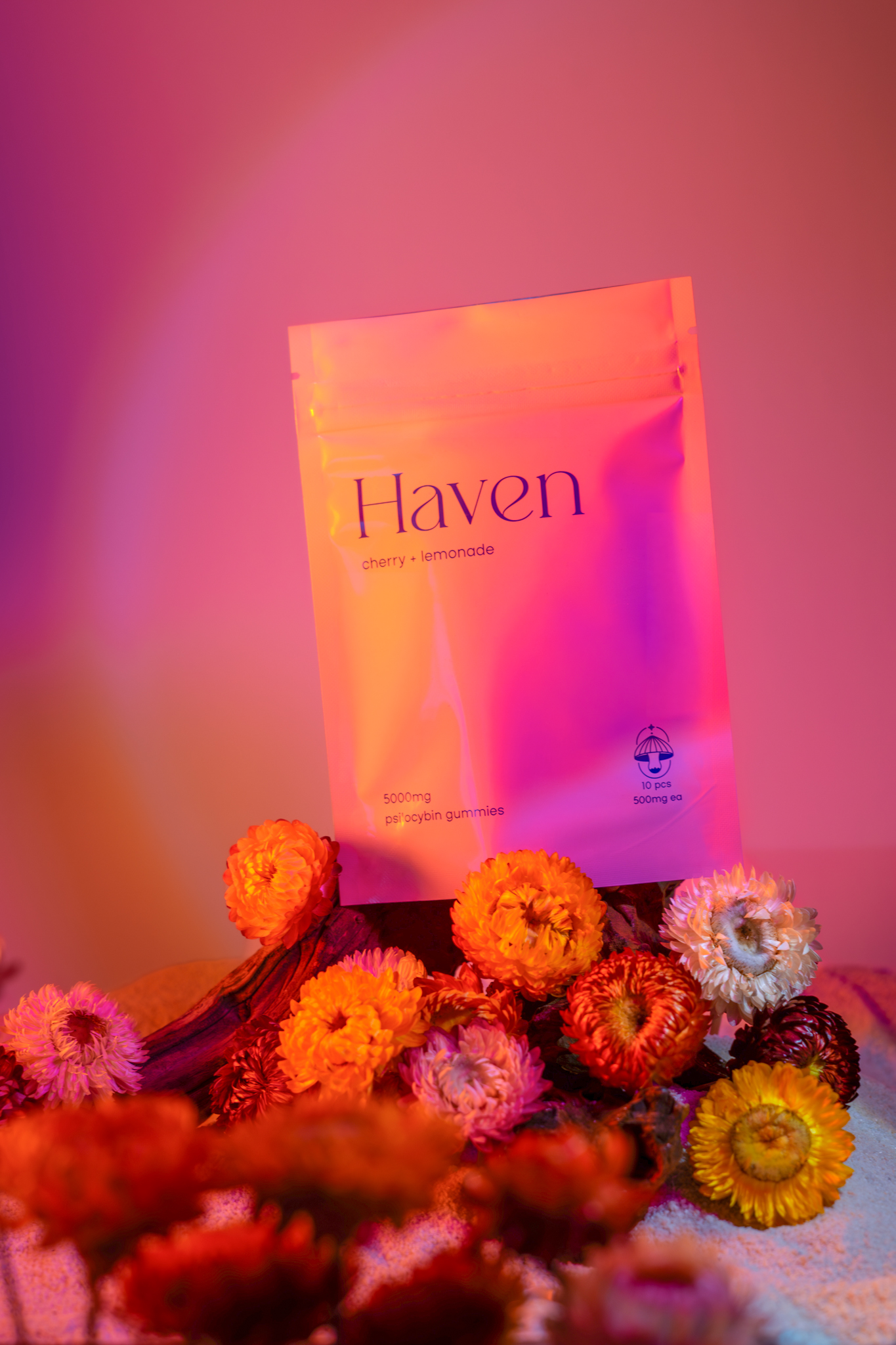 Haven - Psilocybin Gummies - Cherry & Lemonade (5000mg) - Image 5