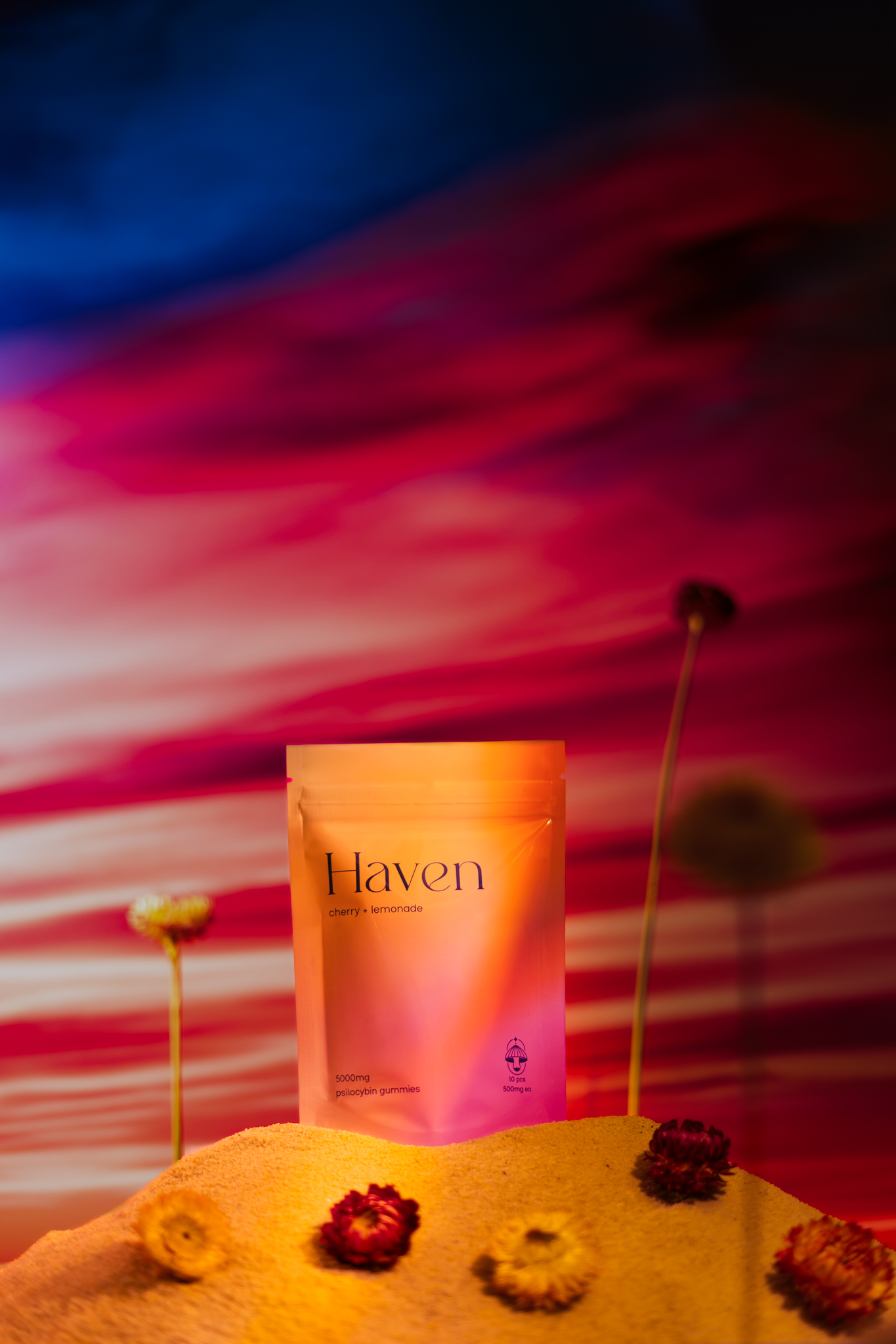 Haven - Psilocybin Gummies - Cherry & Lemonade (5000mg) - Image 7