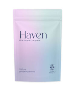 Haven - Psilocybin Gummies - Blue Raspberry & Grape (3500mg)