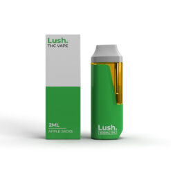 Lush - Discreet THC Disposable Vape (2 Grams) - Apple Jacks (Hybrid)