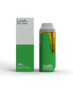 Lush - Discreet THC Disposable Vape (2 Grams) - Apple Jacks (Hybrid)