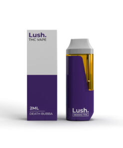 Lush - Discreet THC Disposable Vape (2 Grams) - Death Bubba (Indica)