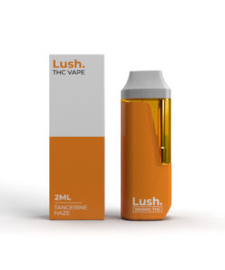 Lush - Discreet THC Disposable Vape (2 Grams) - Tangerine Haze (Sativa)