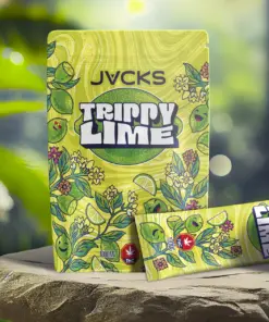 JACKS THC Powder Drink Mix - Trippy Lime 1000mg