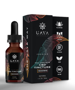 UAYA Tinctures 1500mg - CBD Full Spectrum
