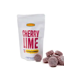 One Stop THC Gummies 500mg - Sour Cherry Lime
