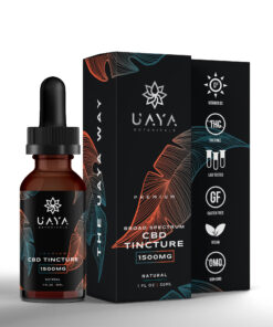 UAYA Tinctures 1500mg - CBD Broad Spectrum