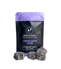 Shroomies Gummies - Grape Sour Stars (3000mg)