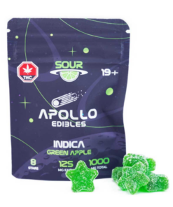 Apollo - Shooting Star Gummies (1000mg) - Sour Green Apple (Indica)