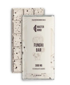 Mastermind - Funghi Chocolate Bar (3000mg) - Cookies & Cream