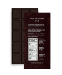 Alternative view of Mastermind - Funghi Chocolate Bar (1500mg) - Dark Chocolate