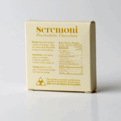 Alternative view of Seremoni Psilocybin Chocolate Bar (1000mg) - Orange