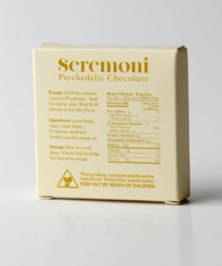 Alternative view of Seremoni Psilocybin Chocolate Bar (1000mg) - Orange