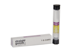 Straight Goods 1g Carts - Bubba Kush