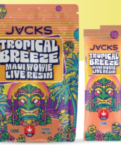 JACKS THC Powder Drink Mix - Tropical Breeze Maui Wowie LR 500mg