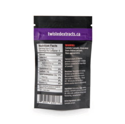 Alternative view of Twisted Extracts - Jelly Bombs 80mg - Fruit Punch (Indica)