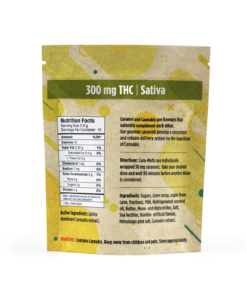 Alternative view of Twisted Extracts - Salted Cara-Melts 300mg - Sativa
