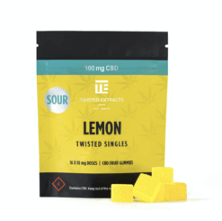 Twisted Extracts - Singles 160mg - Sour Lemon (CBD)