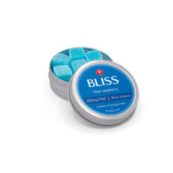 Alternative view of Bliss - THC Gummies (250mg) - Blue Raspberry