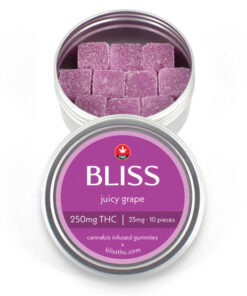 Bliss - THC Gummies (250mg) - Juicy Grape