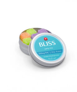 Alternative view of Bliss - THC Gummies (250mg) - Party Mix