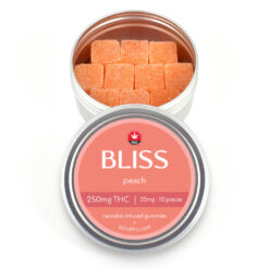 Bliss - THC Gummies (250mg) - Peach