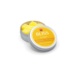 Alternative view of Bliss - THC Gummies (250mg) - Pineapple