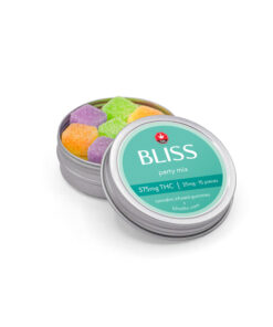 Alternative view of Bliss - THC Gummies (375mg) - Party Mix