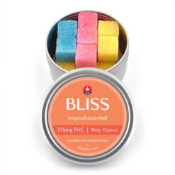 Bliss - THC Gummies (375mg) - Tropical Assorted