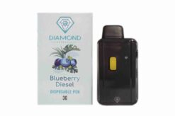Diamond Disposable Vapes 3g - Blueberry Diesel (Indica)