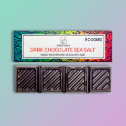 Shroomies Chocolates - Dark Chocolate Sea Salt (3000mg)