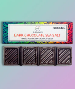 Shroomies Chocolates - Dark Chocolate Sea Salt (3000mg)