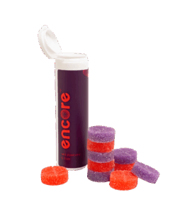 Encore - THC Gummies (600mg) - Wild Strawberry & Fruits