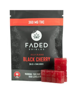 Faded Jelly Blocks - Black Cherry (360mg)
