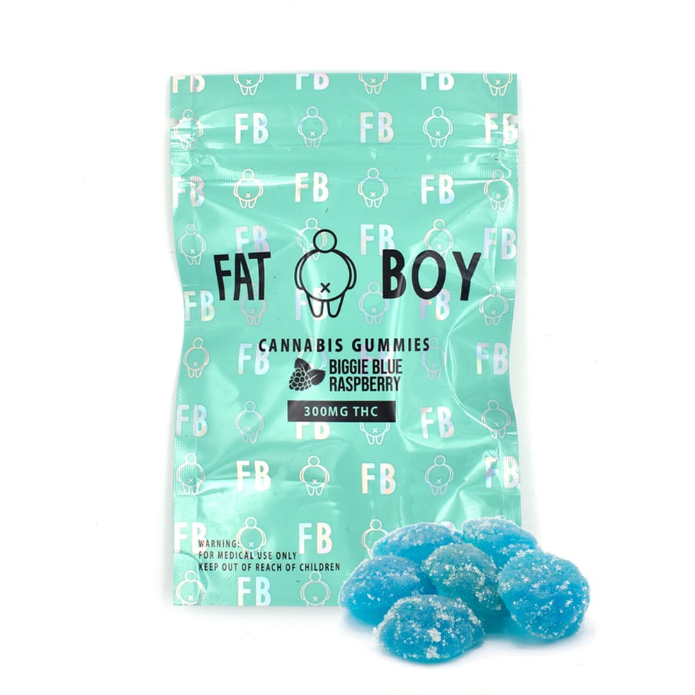 Fat Boy Edibles - Biggie Blue Raspberry - Image 3