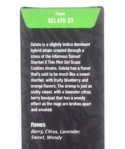 Alternative view of Green Supreme - Distillate Syringes (Gelato #33)