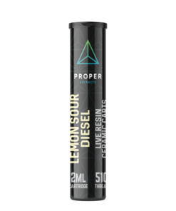 Proper Extracts - Live Resin Carts 2ml - Lemon Sour Diesel